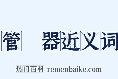 管樂器近义词是什么意思的图片